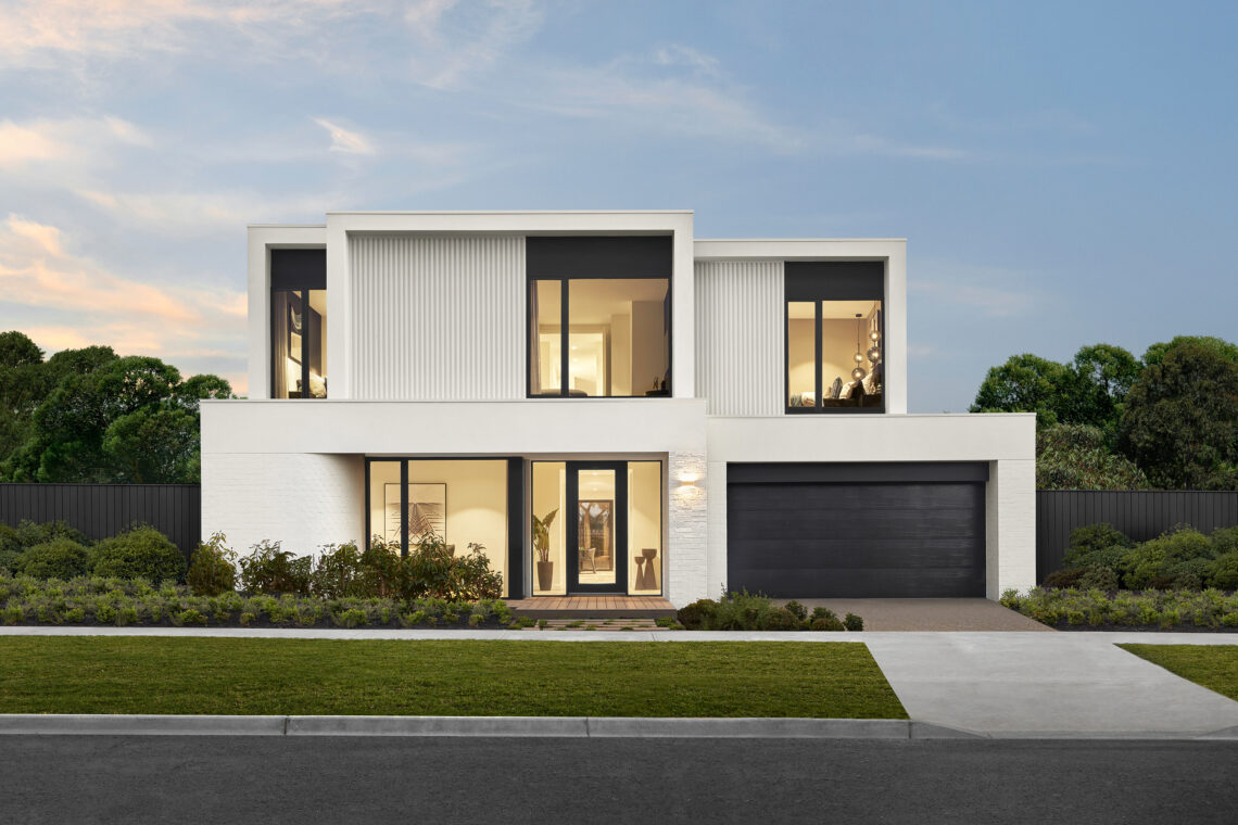 Signature Front Facade – Black